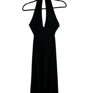 Black Halter Dress